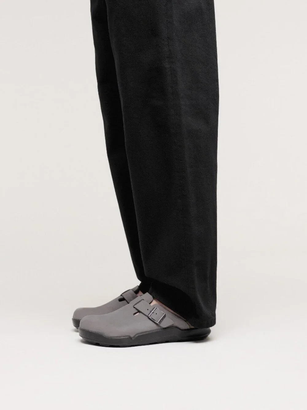 NEW Birkenstock Boston Crosstown Iron Leather Clogs